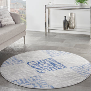 The Rug Corner Nourison Home Whimsicle WHS18 GRYBL Area Rugs  