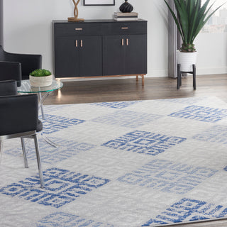 The Rug Corner Nourison Home Whimsicle WHS18 GRYBL Area Rugs  