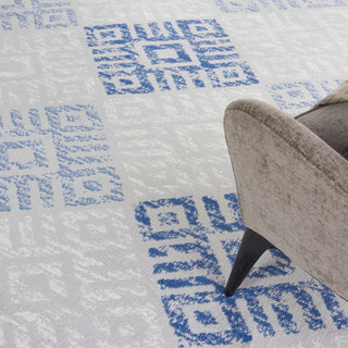 The Rug Corner Nourison Home Whimsicle WHS18 GRYBL Area Rugs  