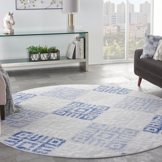 The Rug Corner Nourison Home Whimsicle WHS18 GRYBL Area Rugs  