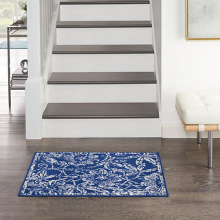 The Rug Corner Nourison Home Whimsicle WHS05 NAVY Area Rugs  