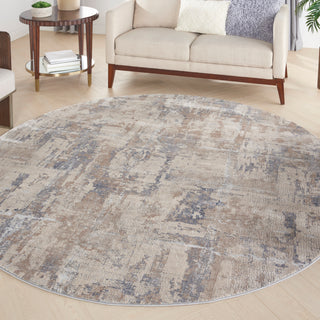 Nourison Home - Rustic Textures Beige/Green Area Rug Rust06