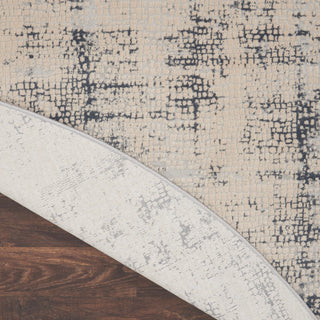 The Rug Corner Nourison Home Rustic Textures RUS06 IVBLU Area Rugs  