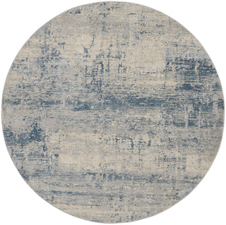 The Rug Corner Nourison Home Rustic Textures RUS10 IVBLU Area Rugs  