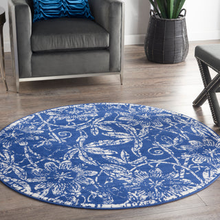 The Rug Corner Nourison Home Whimsicle WHS05 NAVY Area Rugs  