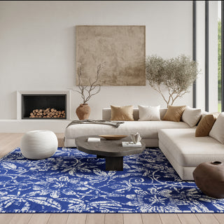 The Rug Corner Nourison Home Whimsicle WHS05 NAVY Area Rugs  