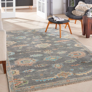 Nourison Home - Odessa Dark Grey/Multi Area Rug ODS02