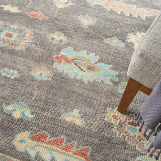 Nourison Home - Odessa Dark Grey/Multi Area Rug ODS02