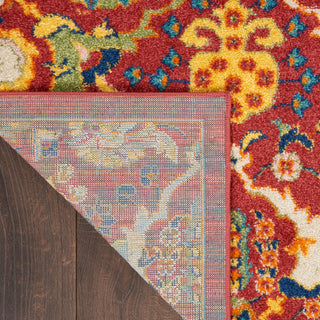 The Rug Corner Nourison Home Nourison Home - Allur Red/Multi Area Rug ALR03  