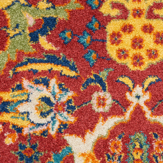 The Rug Corner Nourison Home Nourison Home - Allur Red/Multi Area Rug ALR03  