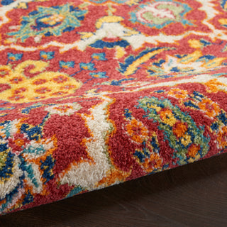 The Rug Corner Nourison Home Nourison Home - Allur Red/Multi Area Rug ALR03  