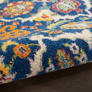 The Rug Corner Nourison Home Allur ALR03 NAVMT Area Rugs  