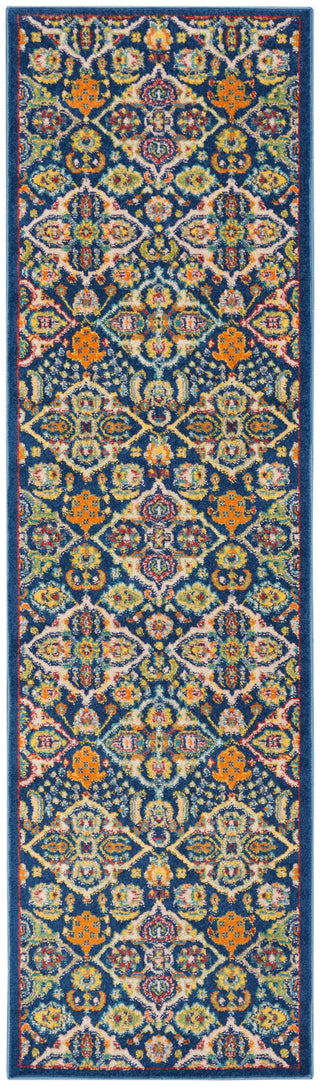 The Rug Corner Nourison Home Allur ALR03 NAVMT Area Rugs  