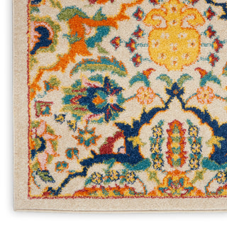 The Rug Corner Nourison Home Nourison Home - Allur Ivory/Multi-Color Area Rug ALR03  