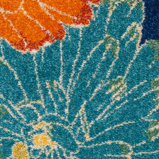 The Rug Corner Nourison Home Allur ALR06 NAVMT Area Rugs  