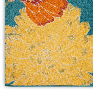 Nourison Home - Allur Turquoise/Multi Area Rug ALR06