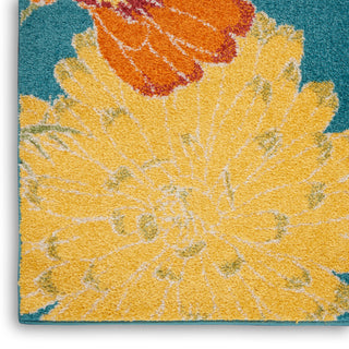 Nourison Home - Allur Turquoise/Multi Area Rug ALR06