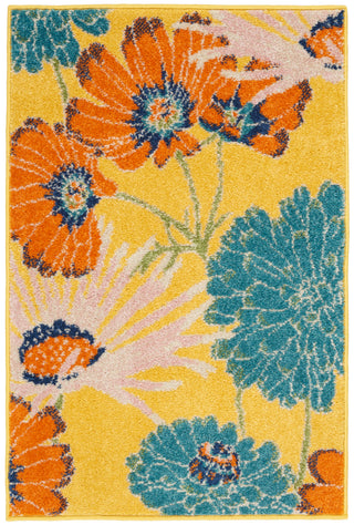 The Rug Corner Nourison Home Allur ALR06 YELMT Area Rugs  