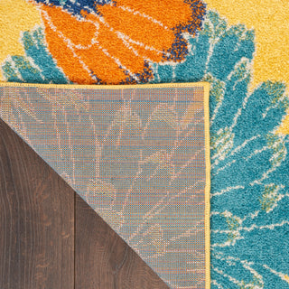 The Rug Corner Nourison Home Allur ALR06 YELMT Area Rugs  
