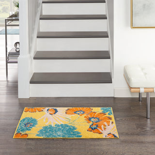 The Rug Corner Nourison Home Allur ALR06 YELMT Area Rugs  