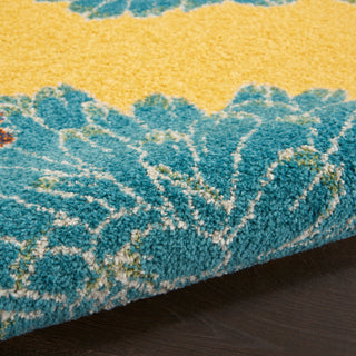 The Rug Corner Nourison Home Allur ALR06 YELMT Area Rugs  