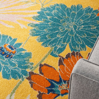 The Rug Corner Nourison Home Allur ALR06 YELMT Area Rugs  