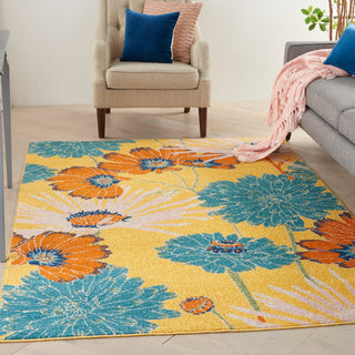 The Rug Corner Nourison Home Allur ALR06 YELMT Area Rugs  