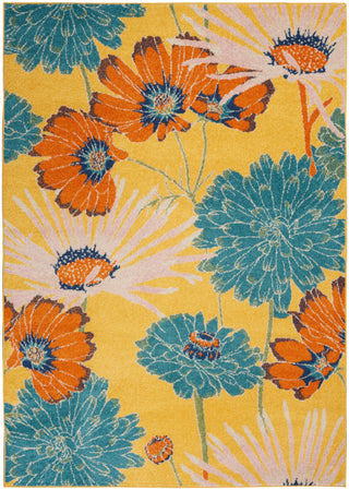 The Rug Corner Nourison Home Allur ALR06 YELMT Area Rugs  