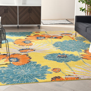 The Rug Corner Nourison Home Allur ALR06 YELMT Area Rugs  