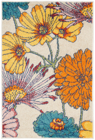 The Rug Corner Nourison Home Allur ALR06 IVMTC Area Rugs  