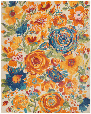 The Rug Corner Nourison Home Nourison Home - Allur Ivory/Multi-Color Area Rug ALR07  