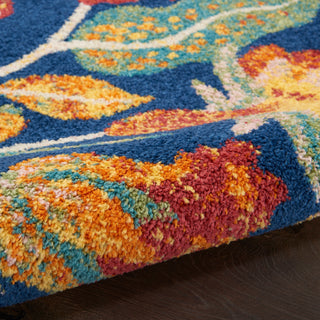 The Rug Corner Nourison Home Allur ALR09 NAVMT Area Rugs  