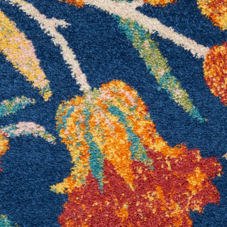 The Rug Corner Nourison Home Allur ALR09 NAVMT Area Rugs  
