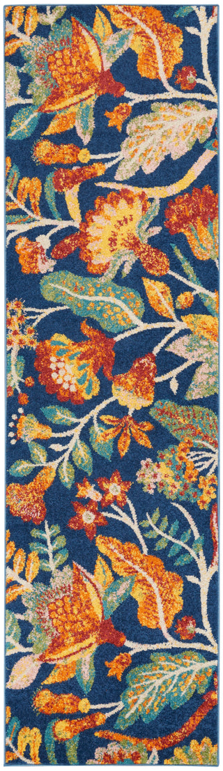 The Rug Corner Nourison Home Allur ALR09 NAVMT Area Rugs  