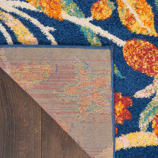 The Rug Corner Nourison Home Allur ALR09 NAVMT Area Rugs  