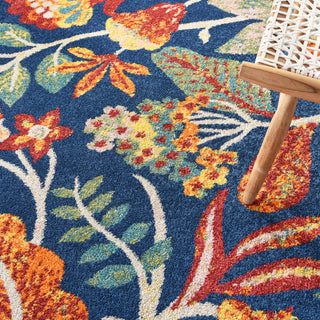 The Rug Corner Nourison Home Allur ALR09 NAVMT Area Rugs  