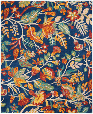The Rug Corner Nourison Home Allur ALR09 NAVMT Area Rugs  