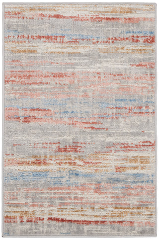 The Rug Corner Nourison Home Nourison Home - ELatteion Ivory/Multi-Color Area Rug ETN01  