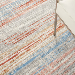 The Rug Corner Nourison Home Nourison Home - ELatteion Ivory/Multi-Color Area Rug ETN01  
