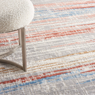 The Rug Corner Nourison Home Nourison Home - ELatteion Ivory/Multi-Color Area Rug ETN01  