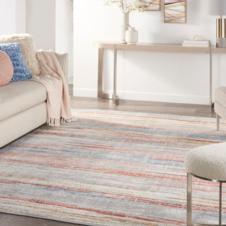 The Rug Corner Nourison Home Nourison Home - ELatteion Ivory/Multi-Color Area Rug ETN01  