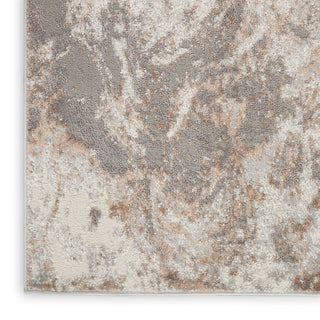 The Rug Corner Nourison Home Elation ETN02 IVGRY Area Rugs  