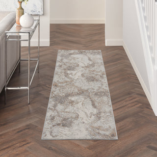 The Rug Corner Nourison Home Elation ETN02 IVGRY Area Rugs  