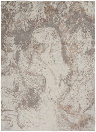 The Rug Corner Nourison Home Elation ETN02 IVGRY Area Rugs  