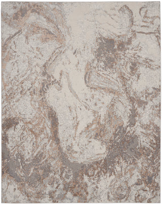 The Rug Corner Nourison Home Elation ETN02 IVGRY Area Rugs  