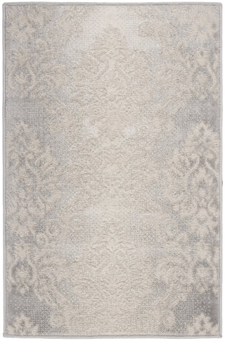 The Rug Corner Nourison Home Elation ETN03 IVGRY Area Rugs  