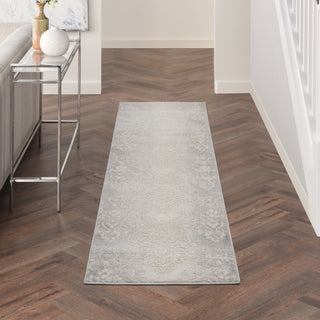 The Rug Corner Nourison Home Elation ETN03 IVGRY Area Rugs  