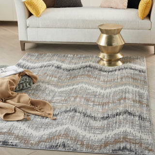The Rug Corner Nourison Home Nourison Home - ELatteion Green/Ivory Area Rug ETN04  