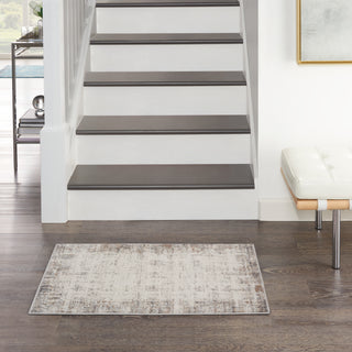 The Rug Corner Nourison Home Elation ETN05 IVGRY Area Rugs  