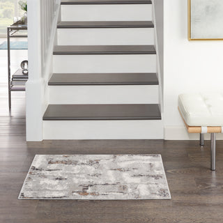 The Rug Corner Nourison Home Elation ETN06 GRYIV Area Rugs  